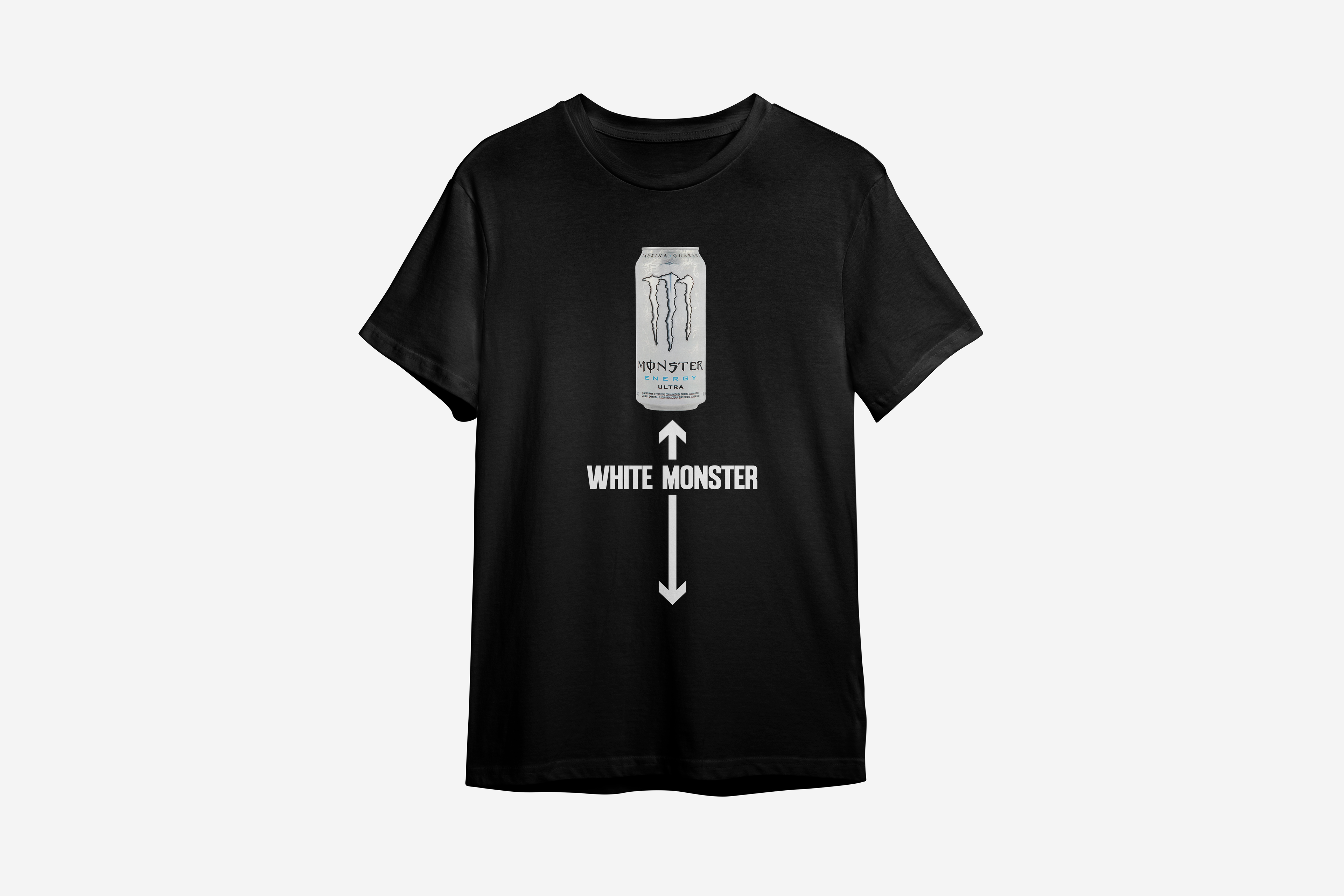 Camiseta White Monster